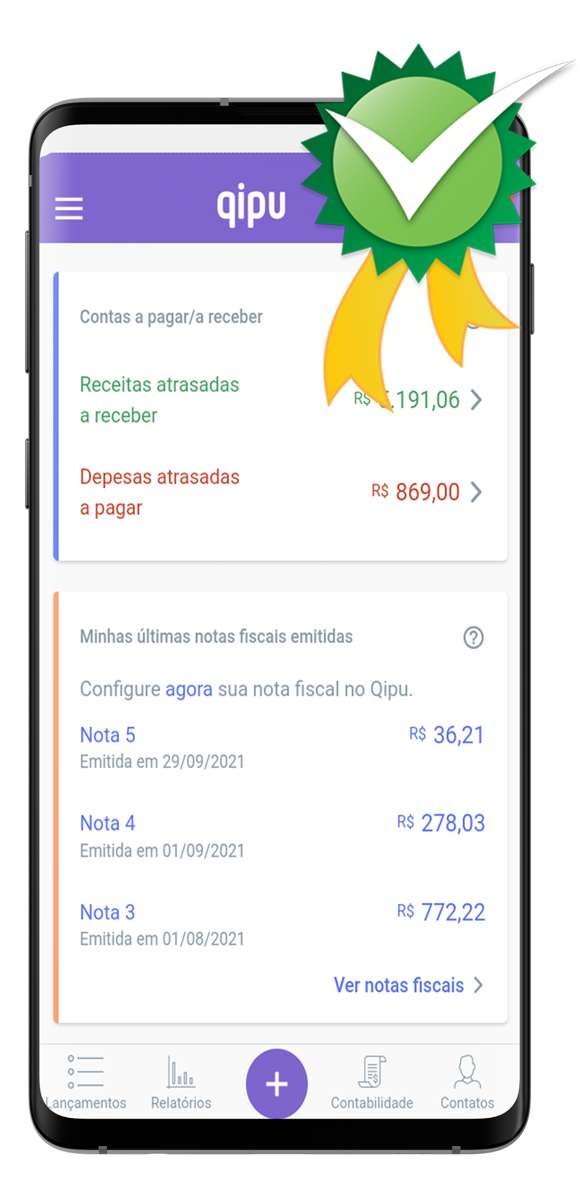 Qipu Contabilidade Online - App de Serviços e Gestão Contábil